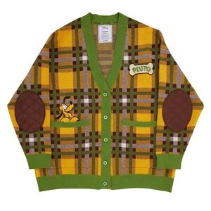 Loungefly Disney Sz X Large Pluto 95Th Anniversary Grandpa Cardigan  NWT
